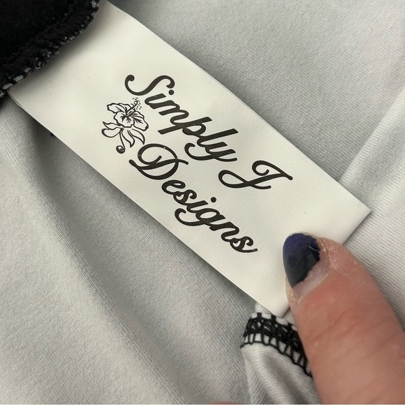 NWOT Simply J Designs Nightmare Before Christmas Jack And Sally Leggings - Picture 9 of 13